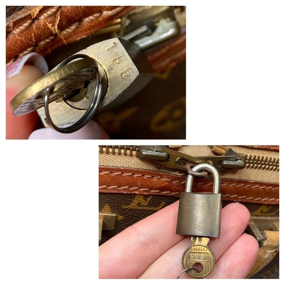 RARE Authentic Vintage Louis Vuitton Monogram Trunk Carry On Travel Suitcase Bag - Picture 11 of 16